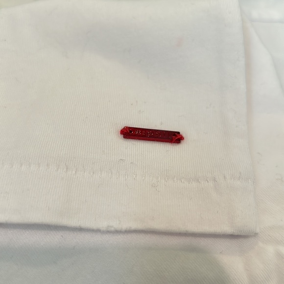 NWT, n:PHILANTHROPY, LOVE WHITE HARLOW TEE - Picture 5 of 7